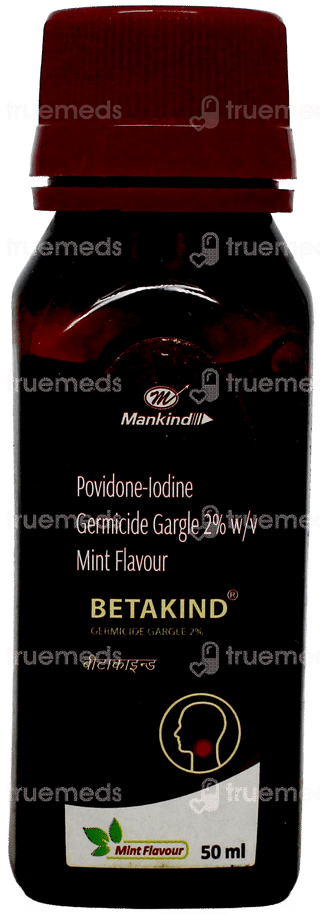 Betakind Mint Flavour Gargle 50Ml